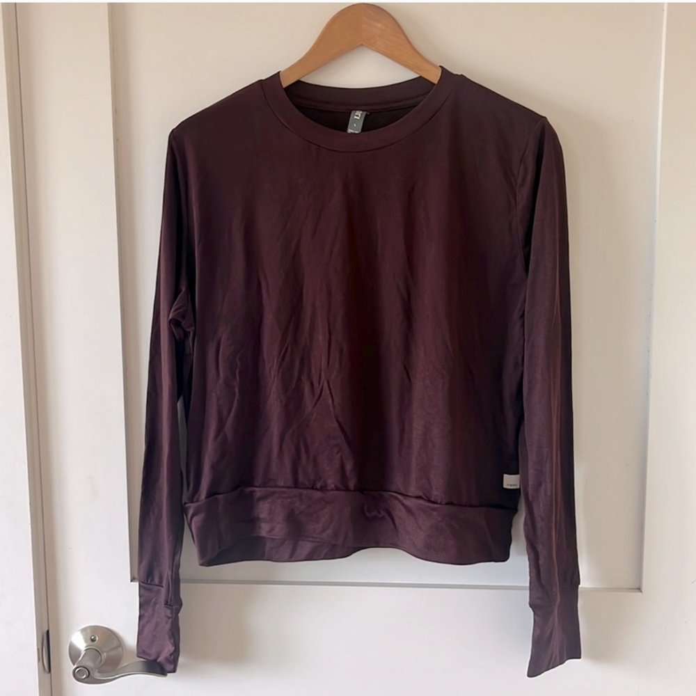 Vuori Daydream Crew Size L Maroon
